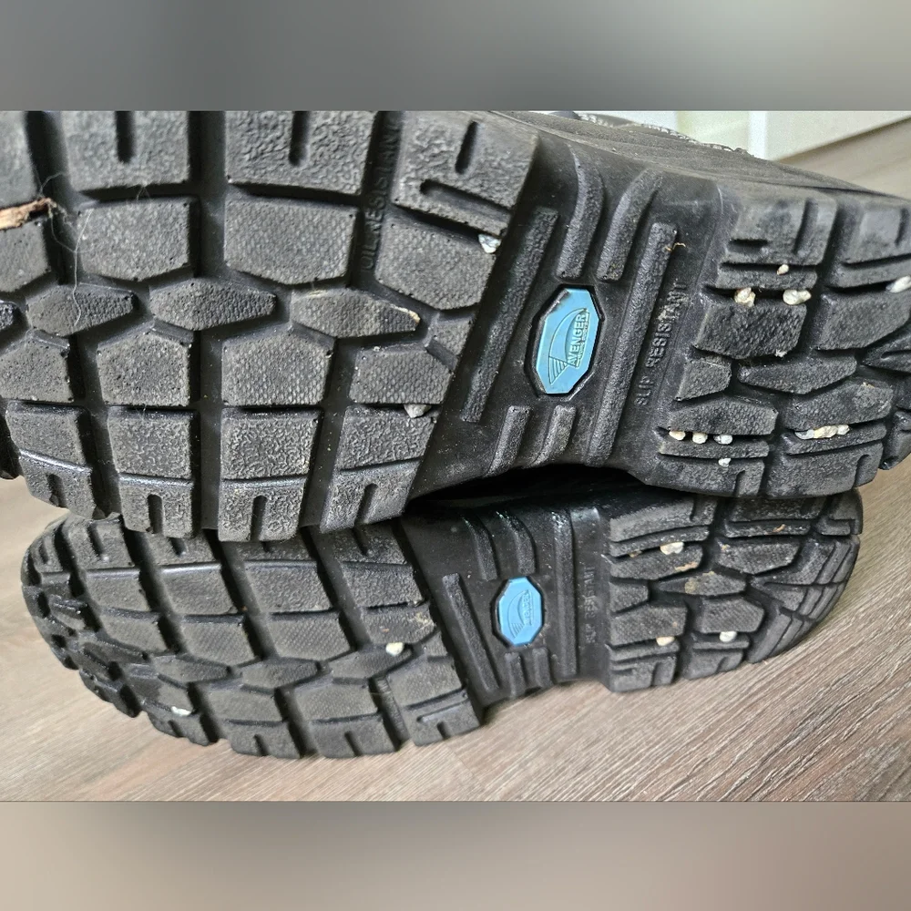 Avenger Black and Light Blue Work Boots - Picture 4 of 4